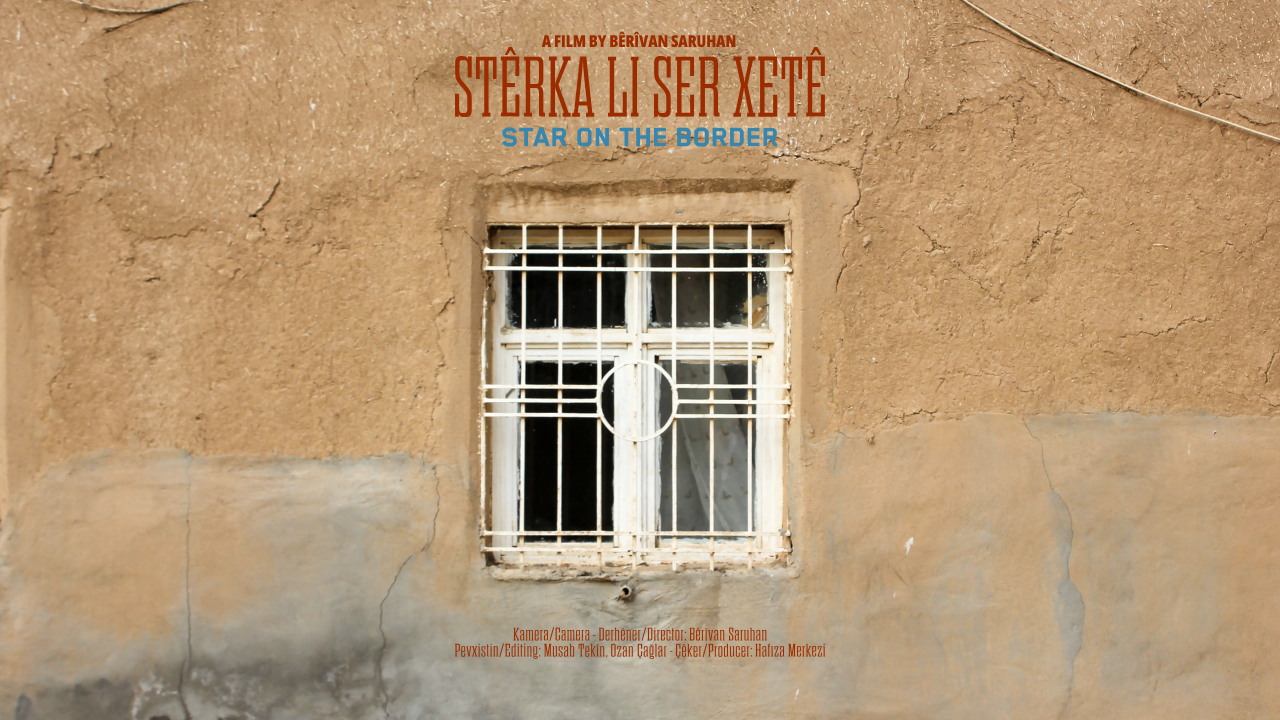 Bêrîvan Saruhan’ın yönetmenliğini ve senaryosunu üstlendiği “Stêrka Li Ser Xetê” isimli kısa metraj belgesel çalışmasının afiş görseli