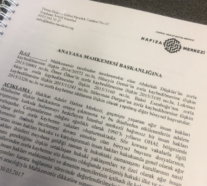 Anayasa Mahkemesi'ne İki Yeni Hukuki Görüş Sunduk