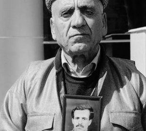 Oğlu Nezir Tekçi’nin zorla kaybedilmesine ilişkin adalet mücadelesini yürüten Halit Tekçi.