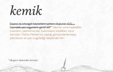 Kayıp yakınlarının lügatında zorla kaybetmeler