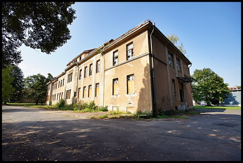 Pirna Sonnenstein binasının günümüzdeki görünümü