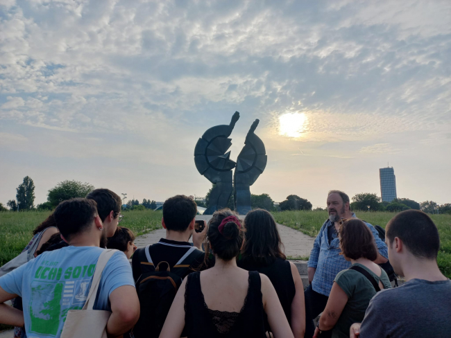 YIHR Sırbistan ve Hafıza Merkezi tarafından gerçekleştirilen Belgrad saha ziyaretinden fotoğraflar.